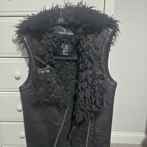 H&M Leather Vest